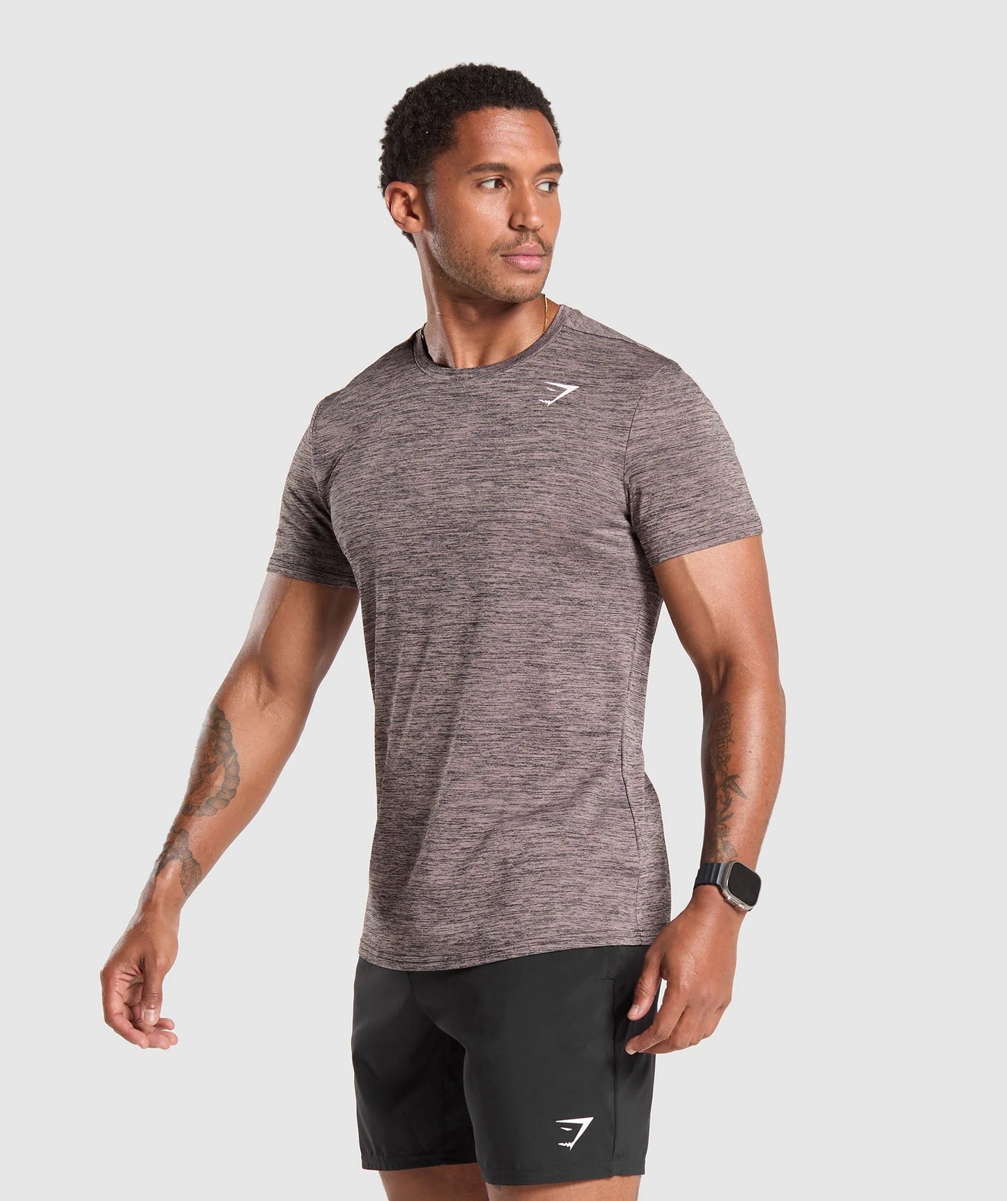 GYMSHARK/ ARRIVAL MARL T-SHIRT MEN