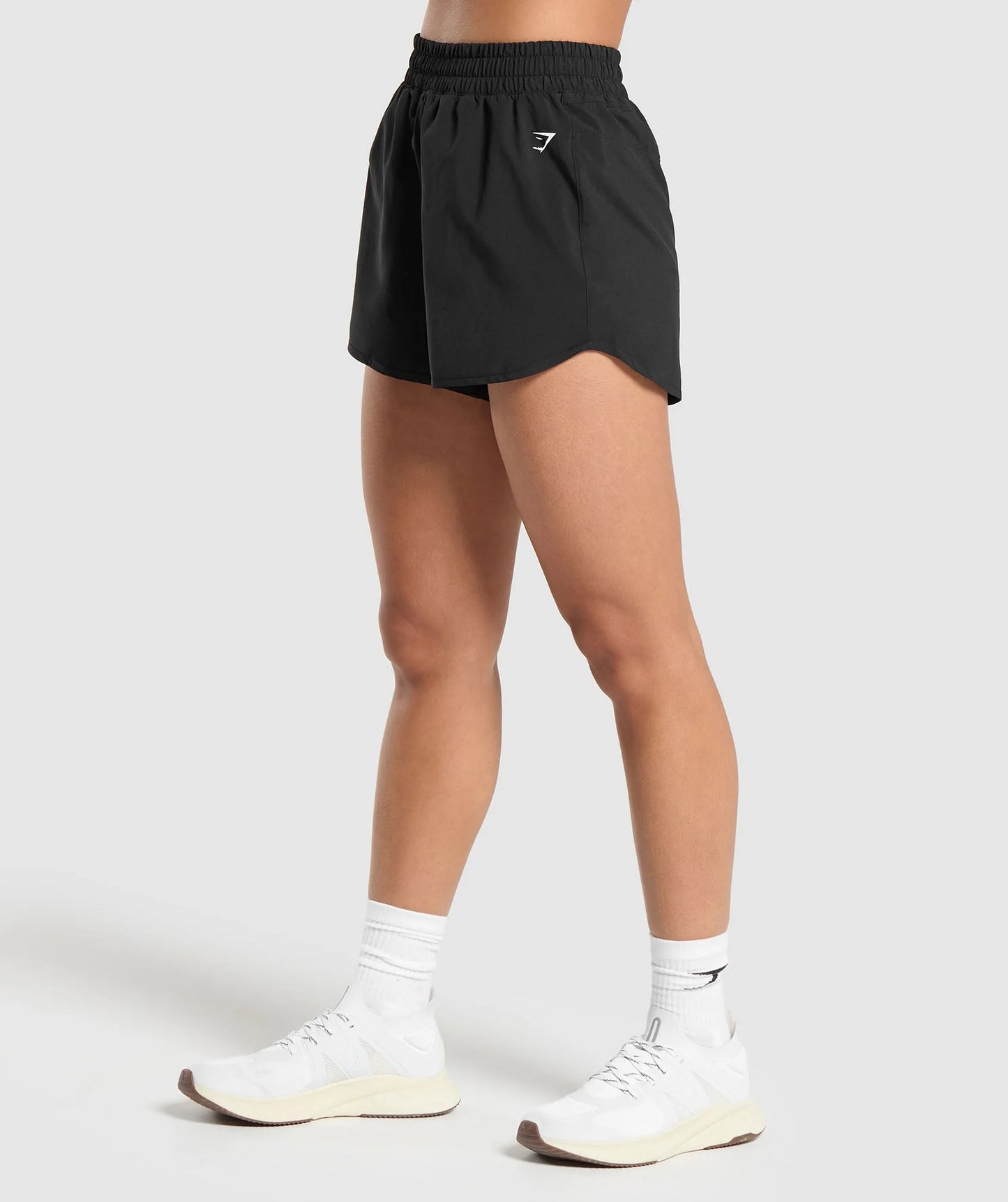 GYMSHARK/ Contour Shorts - Black WOMAN