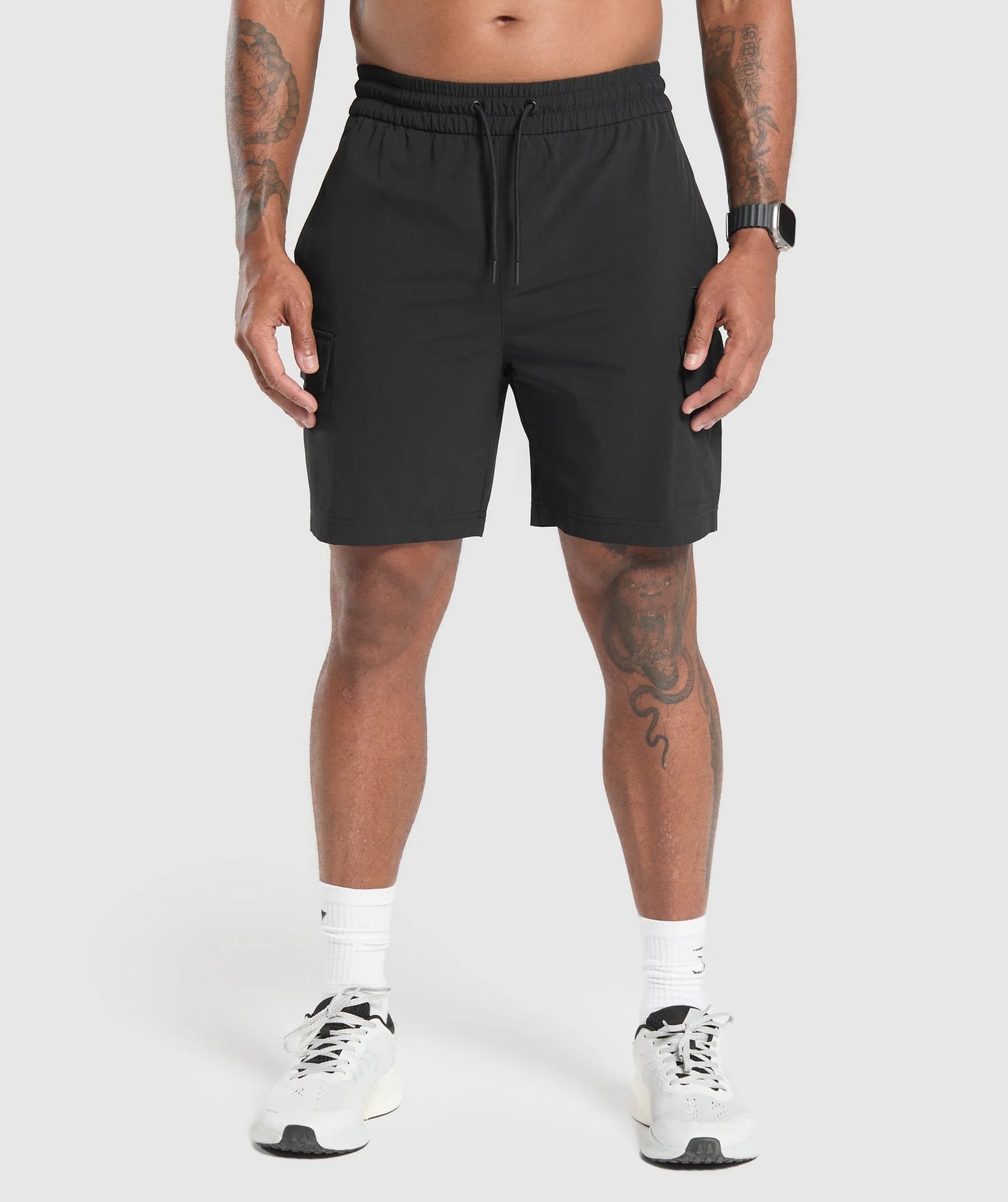 GYMSHARK/ STRETCH WOVEN CARGO SHORTS MEN