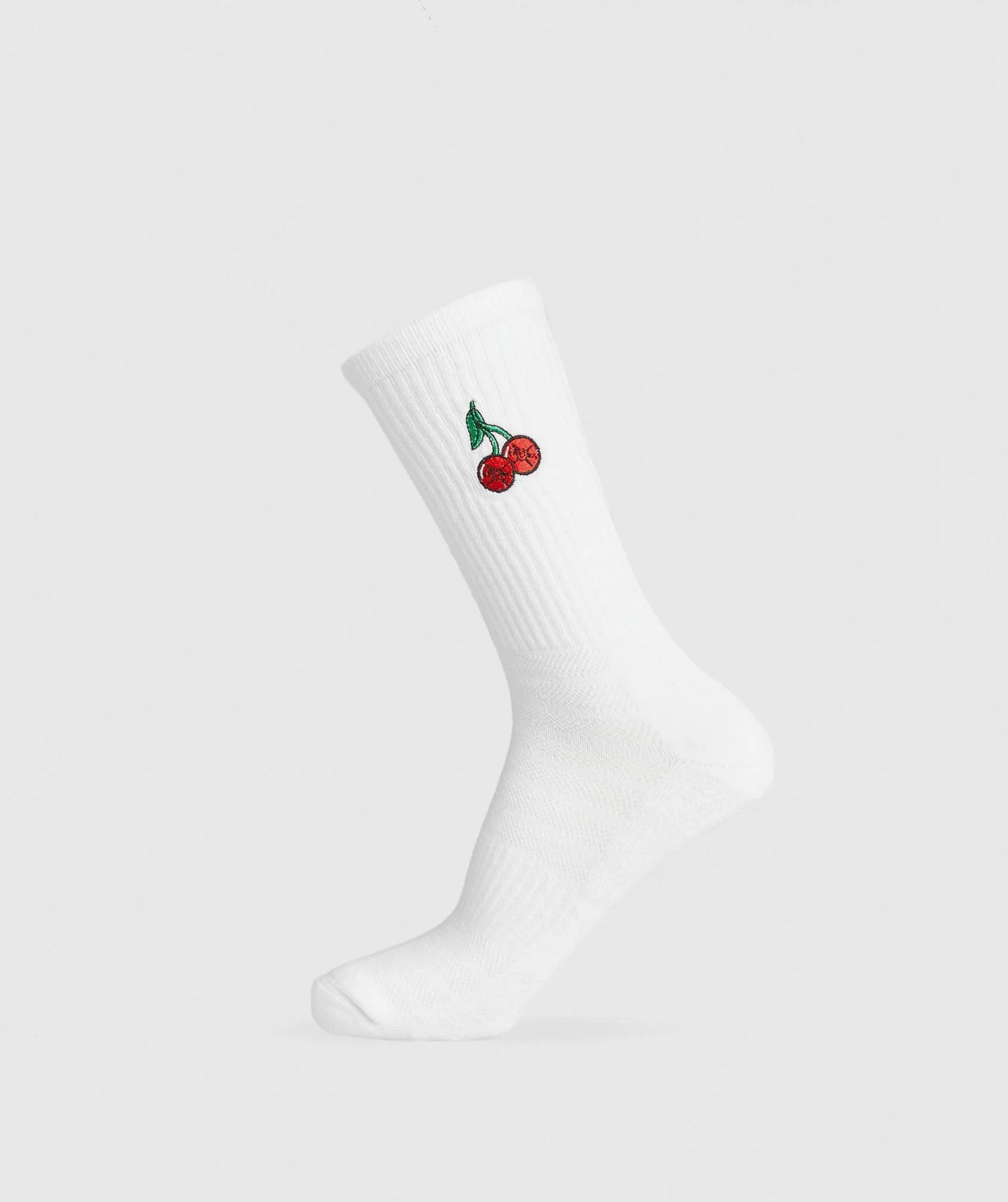 GYMSHARK/ GRAPHIC CHERRIES CREW SOCK SINGLE WOMAN