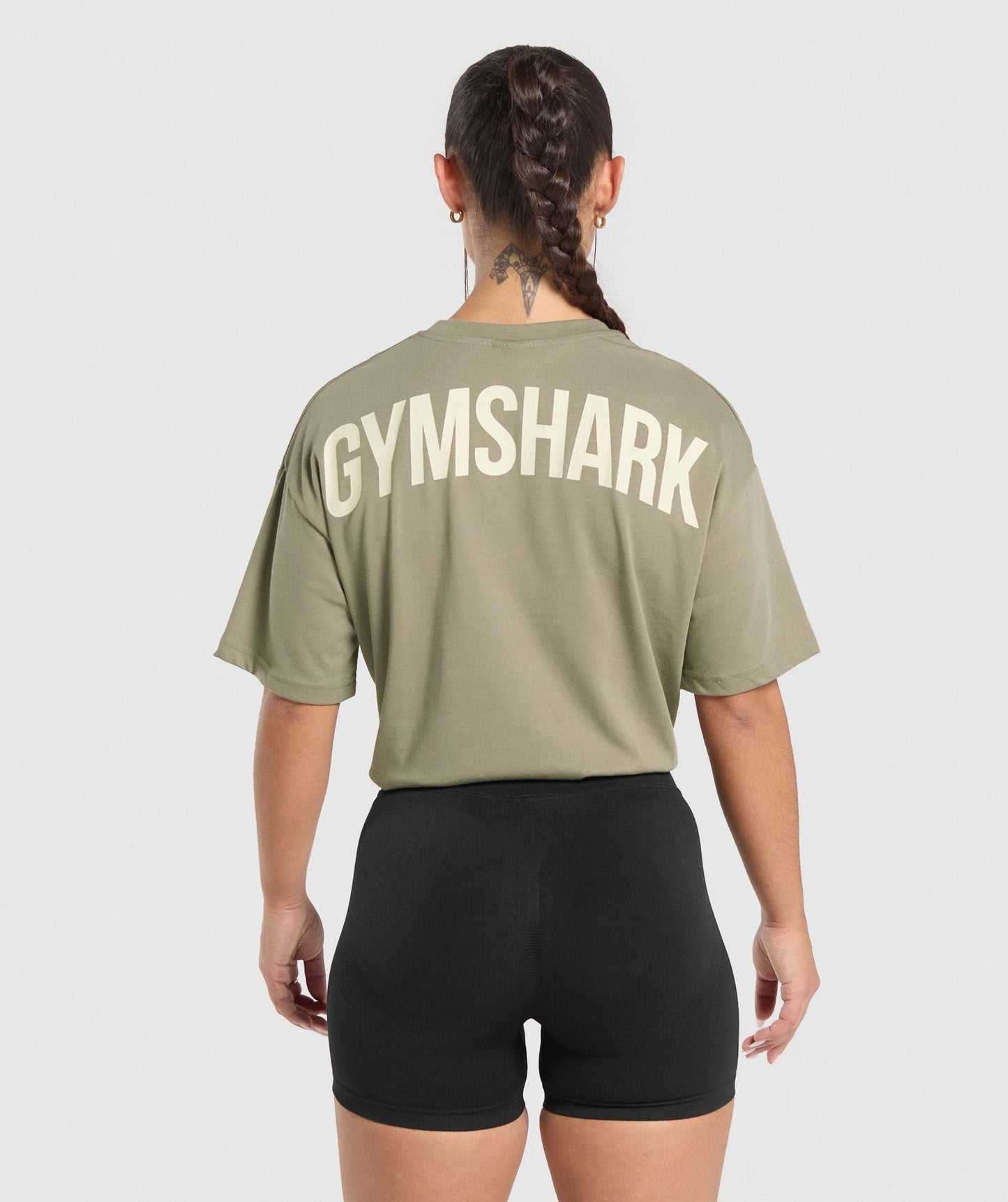 GYMSHARK/ POWER OVERSIZED T-SHIRT WOMAN