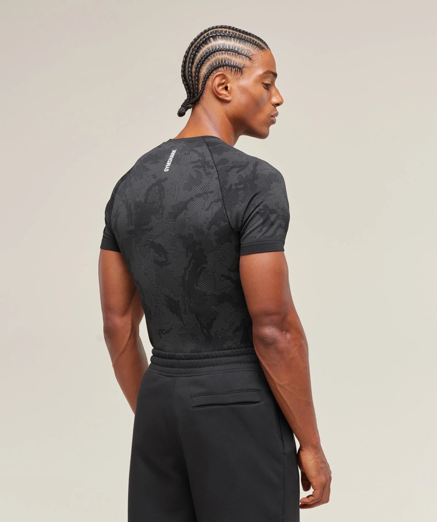 GYMSHARK/ GEO SEAMLESS T-SHIRT MEN
