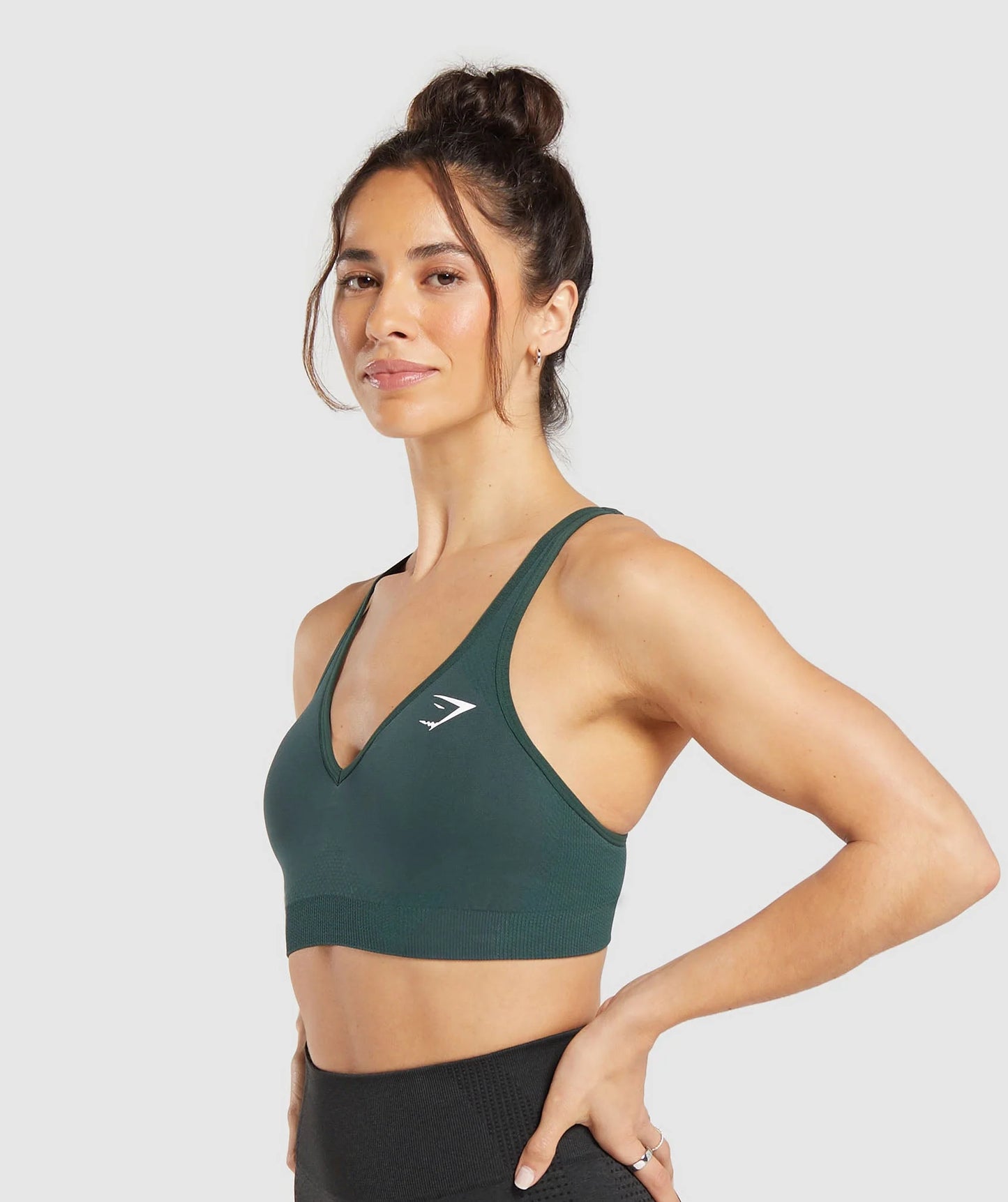 GYMSHARK/ VITAL SEAMLESS 2.0 V NECK SPORTS BRA WOMAN