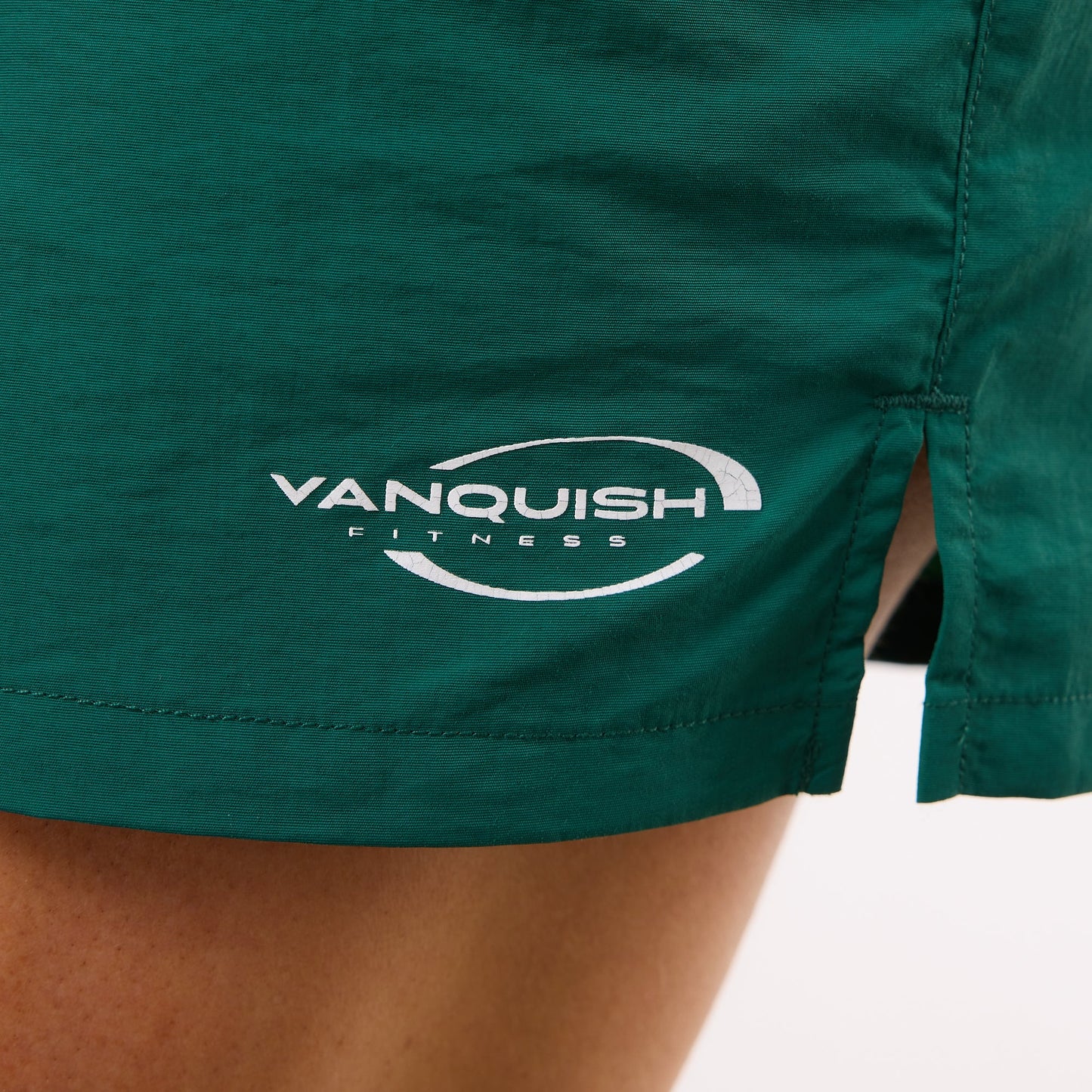 VANQUISH/ ENHANCE FOREST GREEN TRACK SHORTS WOMAN