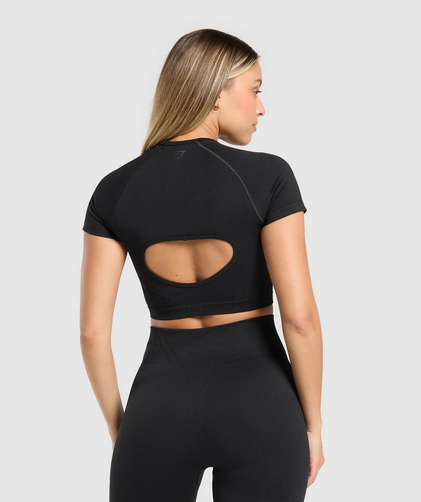 GYMSHARK/ CORSET SEAMLESS CROP TOP WOMAN