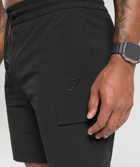 GYMSHARK/ STRETCH WOVEN CARGO SHORTS MEN