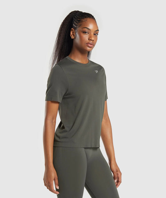 GYMSHARK/ EVERYDAY SEAMLESS T-SHIRT WOMAN
