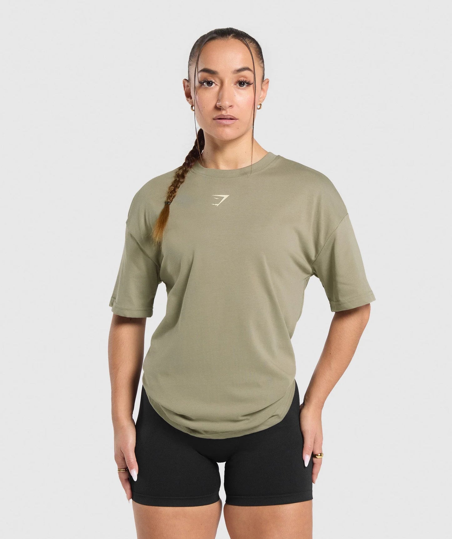 GYMSHARK/ POWER OVERSIZED T-SHIRT WOMAN