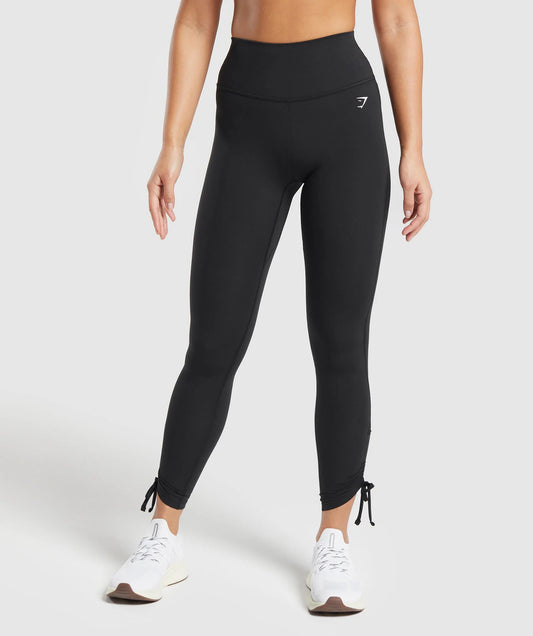 GYMSHARK/ RIBBON ANKLE LEGGINGS WOMAN