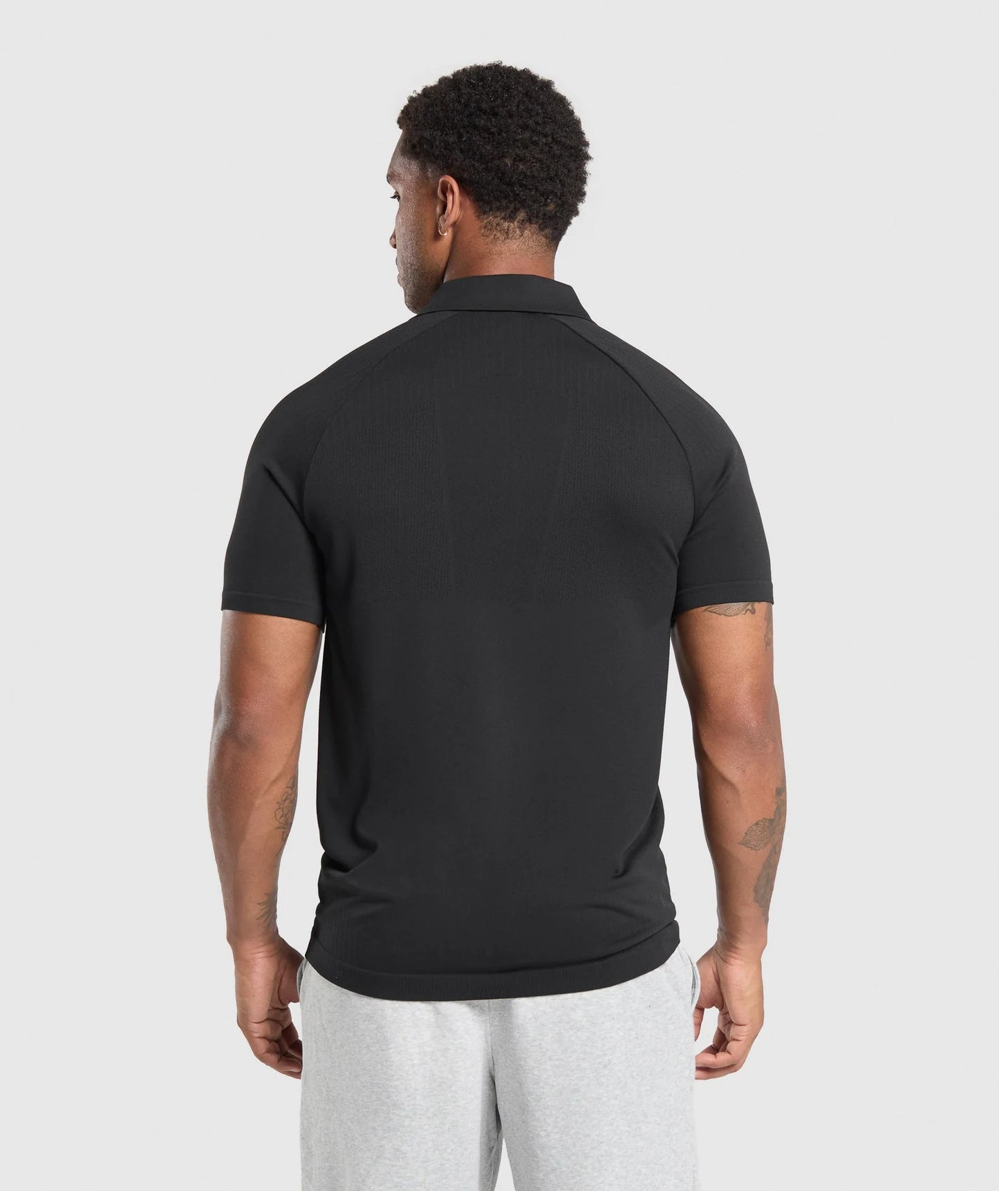 GYMSHARK/ SEAMLESS POLO SHIRT MEN